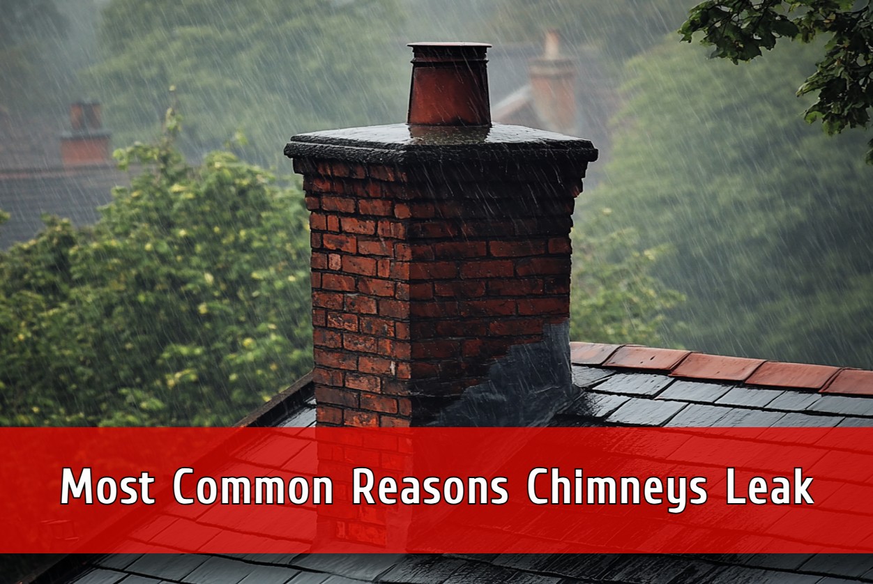 Most Common Reasons Chimneys Leak