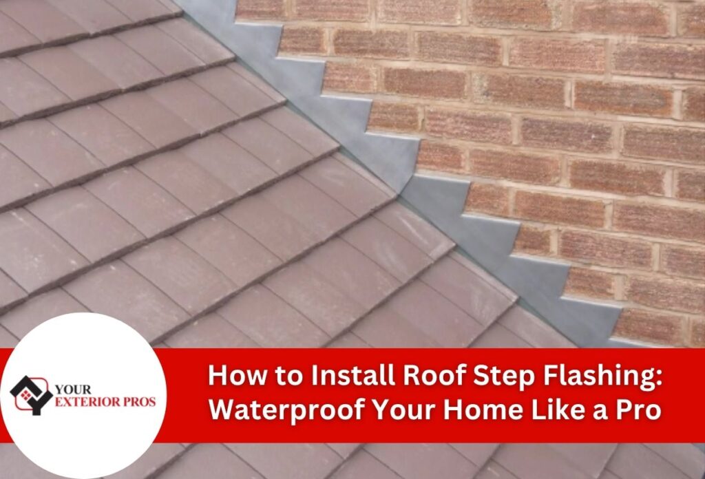 How to Install Roof Step Flashing: Waterproof Your Home Like a Pro