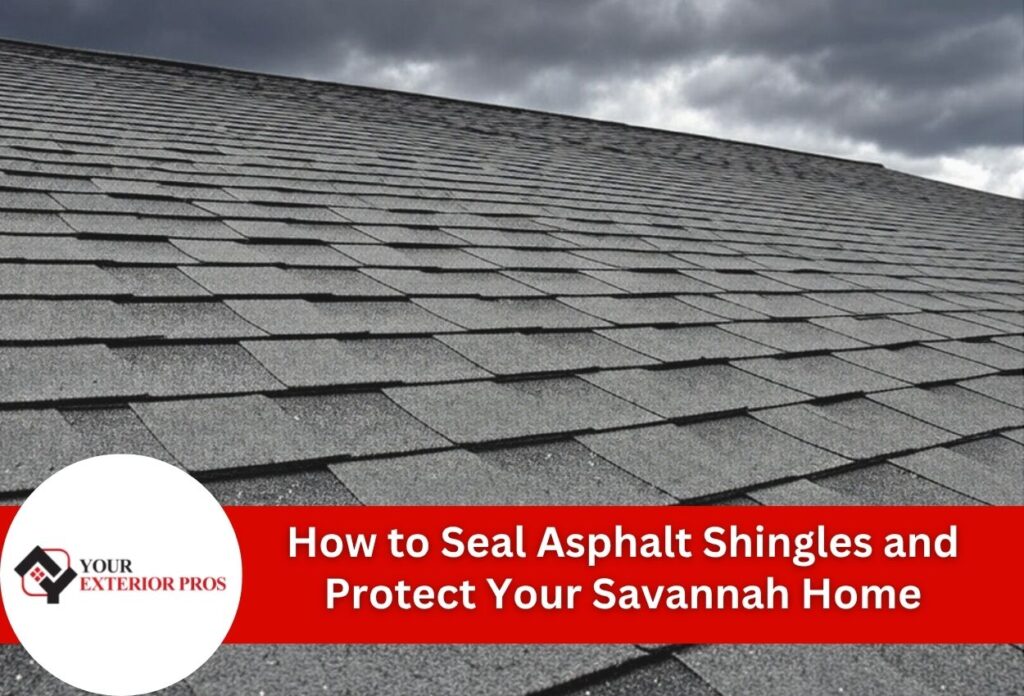 How to Seal Asphalt Shingles and Protect Your Savannah Home