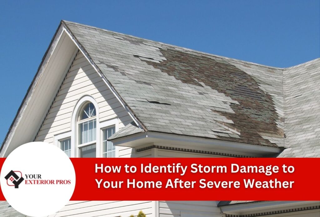 How to Identify Storm Damage to Your Home After Severe Weather