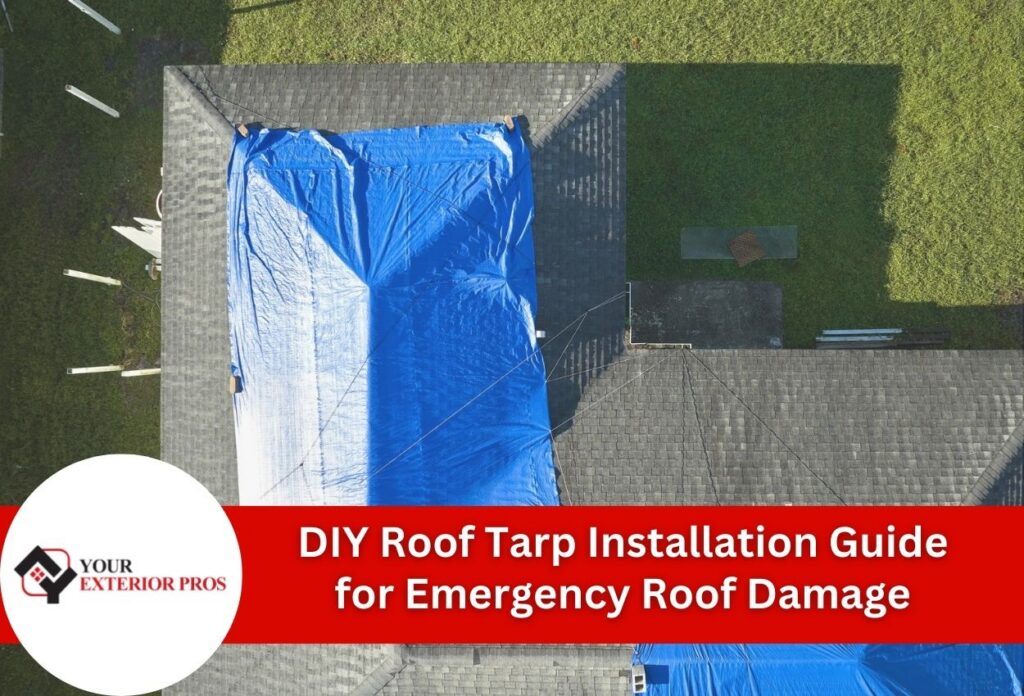 DIY Roof Tarp Installation Guide for Emergency Roof Damage